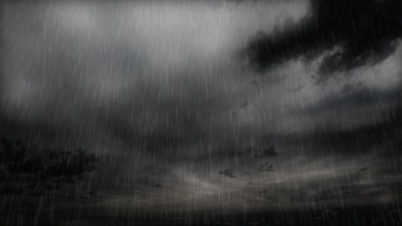bark massive nice storm clouds before the rainfall - photo of natureの写真素材