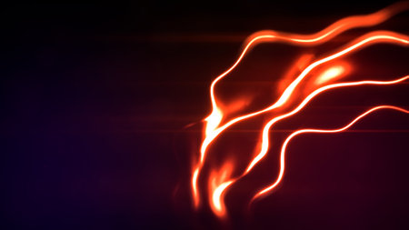 pretty dark red agleam delicate forms backdrop - abstract 3D renderingの写真素材
