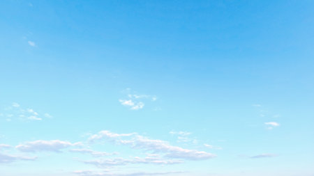 cute big clouds in the blue sky bg - photo of natureの写真素材