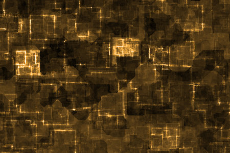 design beautiful orange web optic wire glow digital graphics background texture illustrationの写真素材