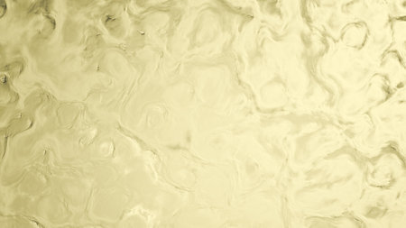 shining gold orange organic curves relievo background - abstract 3D renderingの写真素材