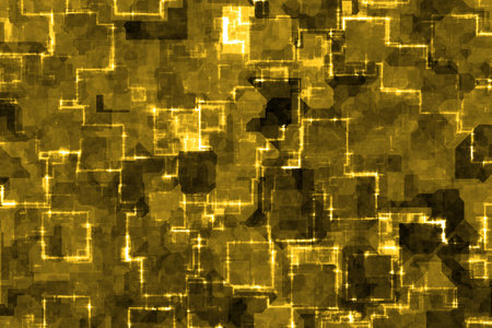 nice creative technology computer glow digital drawn backdrop illustrationの写真素材