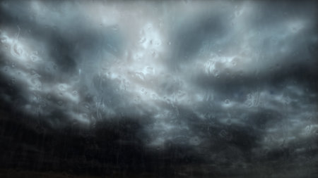 bark massive pretty storm clouds before the rainfall - photo of nature