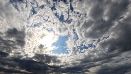 pretty clouds nebulosity cloudscape bg - photo of nature