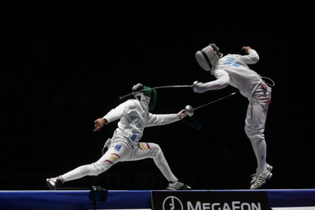 World Cadet and Junior Fencing Championships Moscow 2012のeditorial素材