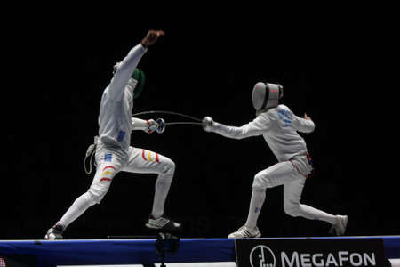 World Cadet and Junior Fencing Championships Moscow 2012のeditorial素材