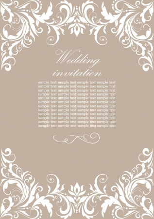 Wedding cardのイラスト素材