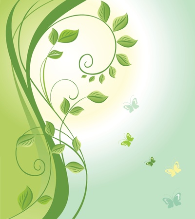 Spring sunriseのイラスト素材