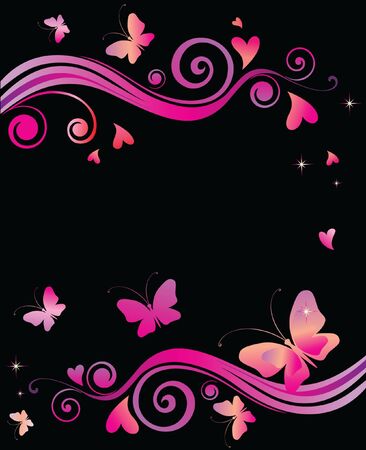 Valentine bannerのイラスト素材