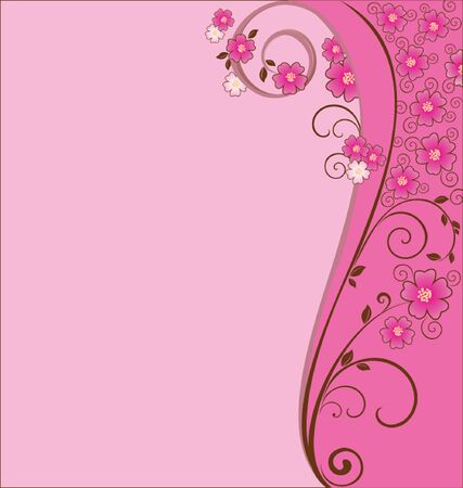 Vintage floral background  See my gallery for moreのイラスト素材