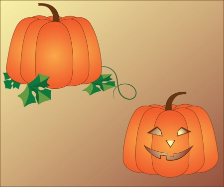 Card with pumpkin. See my gallery for moreのイラスト素材