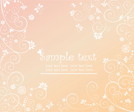 Wedding cardのイラスト素材