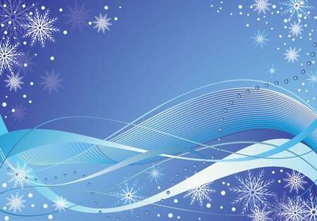 Winter blue bakgroundのイラスト素材