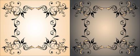 Vintage style illustrationのイラスト素材