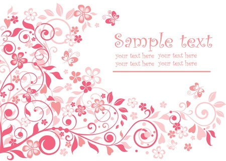 Cute greeting cardのイラスト素材