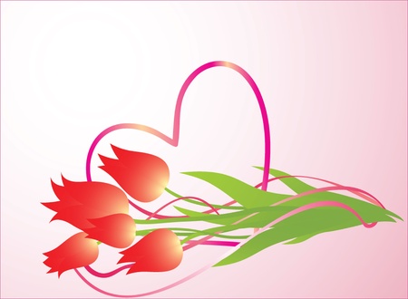 Spring bouquetのイラスト素材