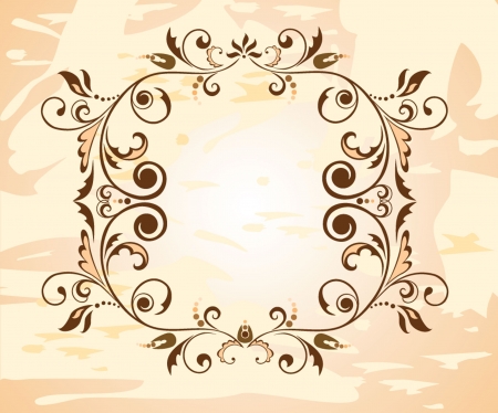 Vintage frameのイラスト素材
