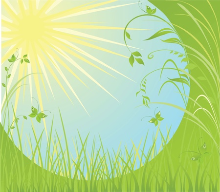 Spring backgroundのイラスト素材