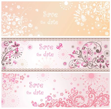 Wedding invitationsのイラスト素材