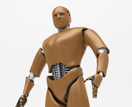 Robot figureの写真素材