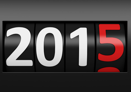 new year 2015の写真素材