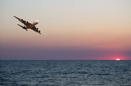ZHUKOVSKY, RUSSIA - AUGUST 31: Airbus A380 during MAKS-2013 airshow on August 31, 2013 in Zhukovsky,...