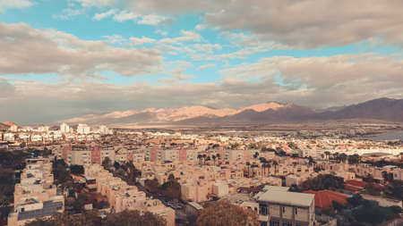 Top view of the city of Eilat