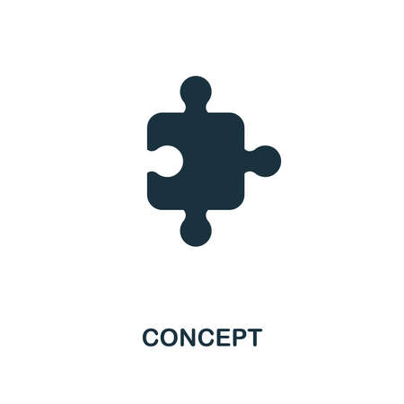 Concept icon. Monochrome style design from business icon collection. UI. Pixel perfect simple...
