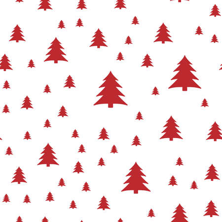 Christmas tree pattern background cover creative design. 100 percent seamless. Wallpaper, web design, textile, printing usageのイラスト素材