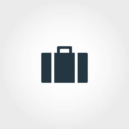 Baggage creative icon. Simple element illustration. Baggage concept symbol design from airport collection. Can be used for web, mobile and print. web design, apps, software, print.の写真素材