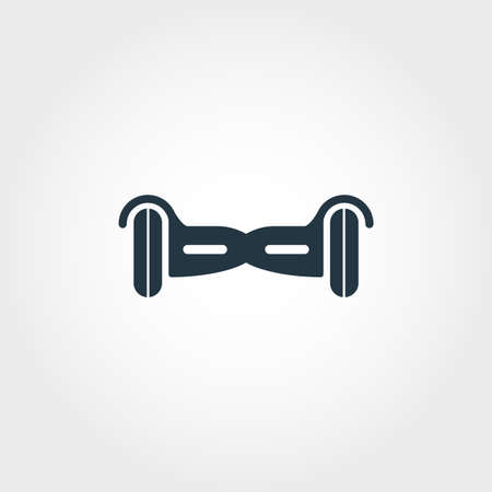 Gyroscooter icon. Monochrome creative design from smart devices icon collection. Premium gyroscooter...