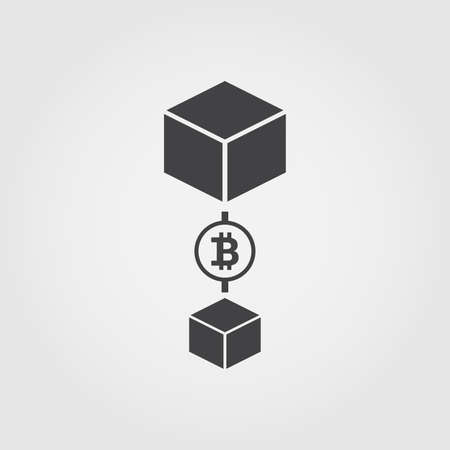 Transaction Fee flat icon. Monochrome creative design from blockchain icons collection. Sipmle sign illustration transaction fee icon for mobile and web usage.のイラスト素材