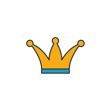 Leader icon. Outline filled creative elemet from business icons collection. Premium leader icon for ui, ux, apps, software and infographics.のイラスト素材