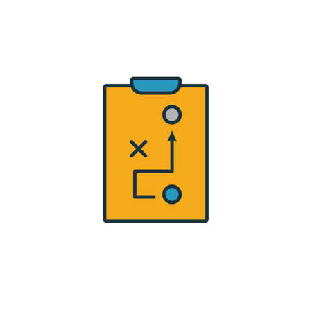 Business Plan icon. Simple element from startup icons collection. Creative Business Plan icon ui, ux, apps, software and infographics.のイラスト素材