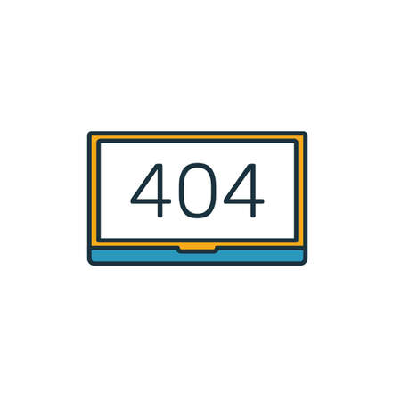 Server Error icon. Simple element from web hosting icons collection. Creative Server Error icon ui, ux, apps, software and infographics.のイラスト素材
