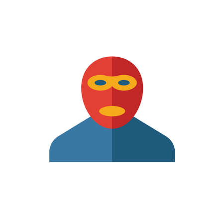 Criminal icon. Simple element from security icons collection. Creative Criminal icon ui, ux, apps, software and infographics.のイラスト素材