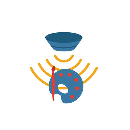 Vector of Color Sensor icon. Simple - ID:1-135676926 - Royalty Free ...