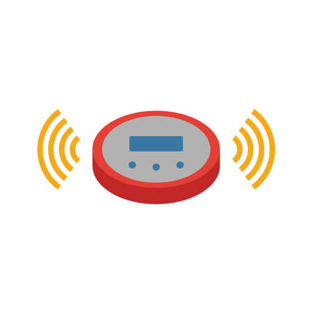 Smart Cleaner icon. Simple element from smart devices icons collection. Creative Smart Cleaner icon ui, ux, apps, software and infographics.のイラスト素材