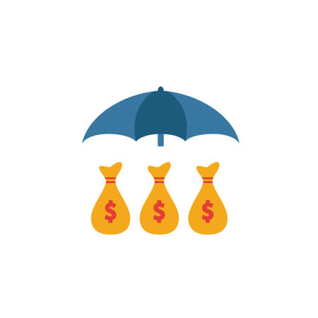Risk Investment icon. Simple element from risk management icons collection. Creative Risk Investment icon ui, ux, apps, software and infographics.のイラスト素材