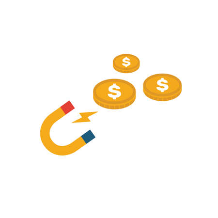 Demand Generation icon. Simple flat element from crm collection. Creative demand generation icon for templates, software and apps.のイラスト素材