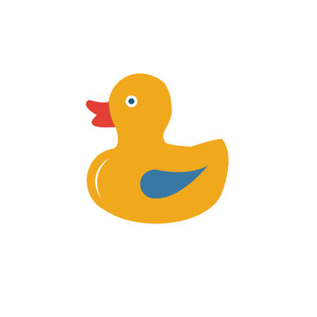 Toy Duck icon. Simple element from baby things icons collection. Creative Toy Duck icon ui, ux, apps, software and infographics.のイラスト素材