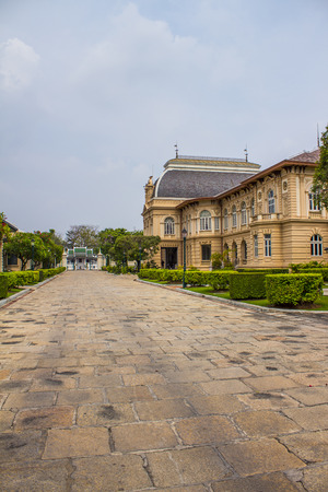 temple on the white backgroundの写真素材