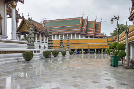 temple on the white backgroundの写真素材