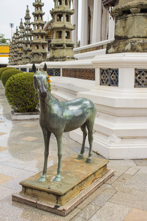 temple on the white backgroundの写真素材