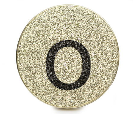 letter on the white backgroundの写真素材