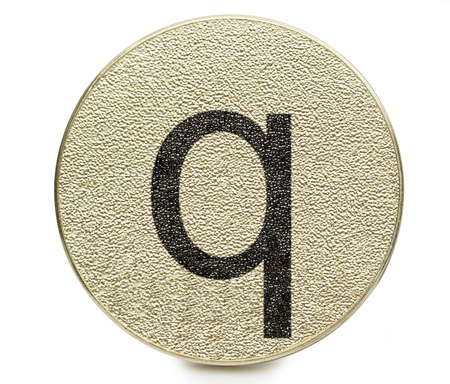 letter on the white backgroundの写真素材