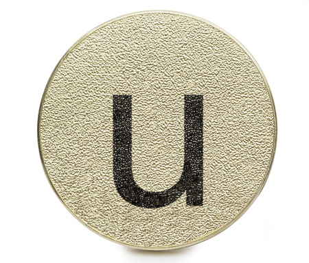 letter on the white backgroundの写真素材