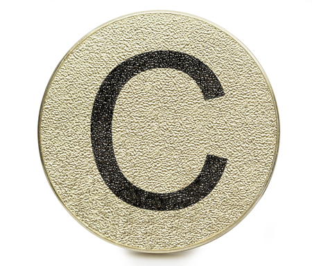 letter on the white backgroundの写真素材