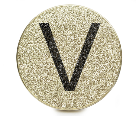 letter on the white backgroundの写真素材