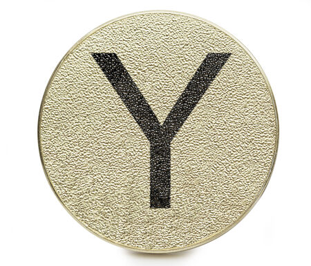 letter on the white backgroundの写真素材